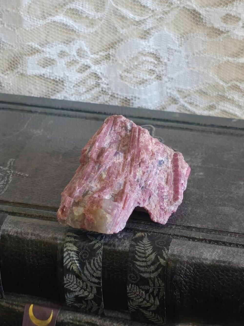 Southern California Mined Pink Tourmaline with Lepidolite Specimen - Crystals